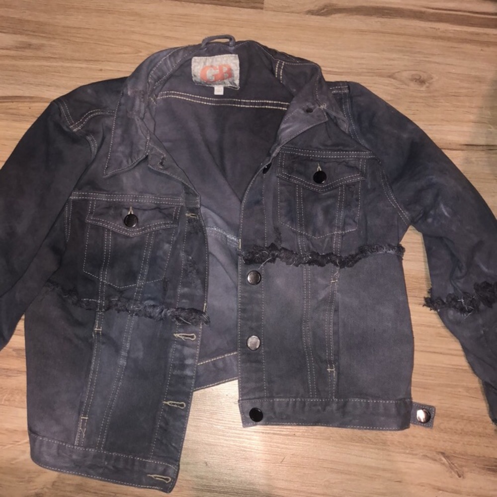 Grey denim jacket